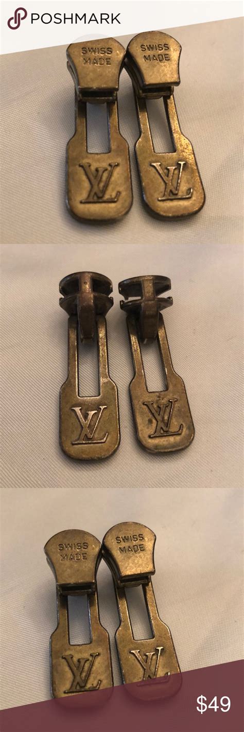 louis vuitton zipper pull replacement|authentic louis vuitton zipper pulls.